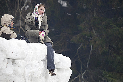 Милая девушка :)