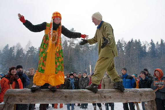 Битва на бревне